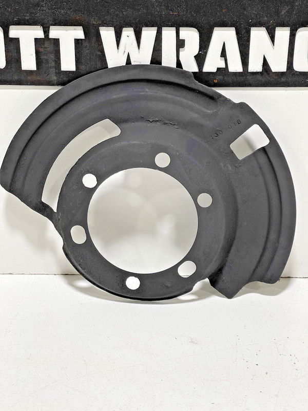 Front Driver Left Disc Brake Dust Debris Shield 97-06 Jeep TJ Wrangler OEM CC 19 gallery
