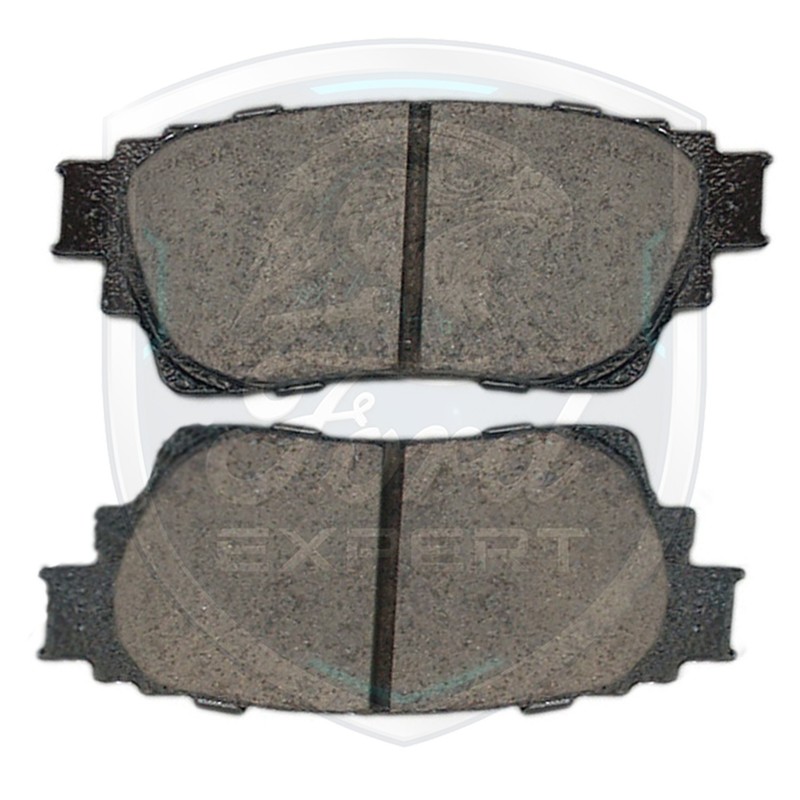 Akebono OEM Front & Rear Brake Pads Kit For 2014-2024 Nissan Rogue 9 Yr Warranty gallery