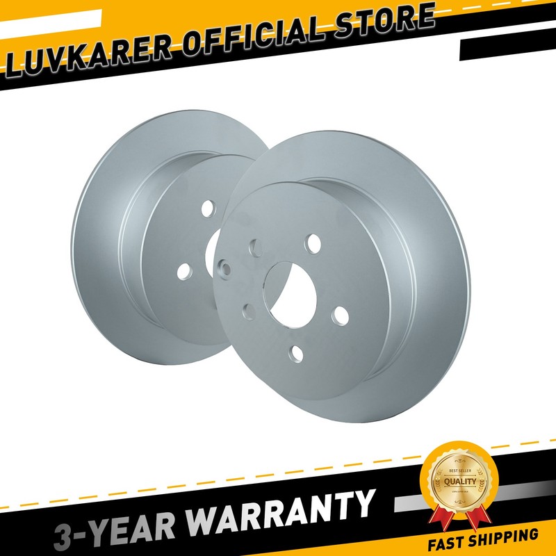2PCS Rear Disc Rotors For 2005-2010 Scion TC 2005-2006 Toyota Corolla XRS 31269