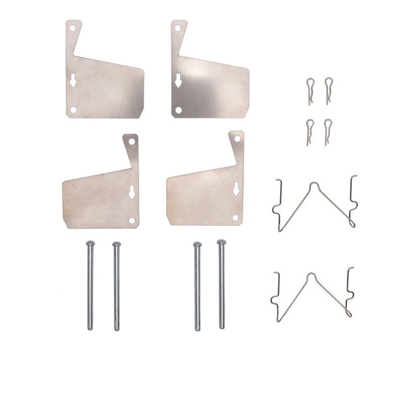 Dynamite Friction Disc Brake Hardware Kit for DMC 12, Plus 8, Capri 340-35000