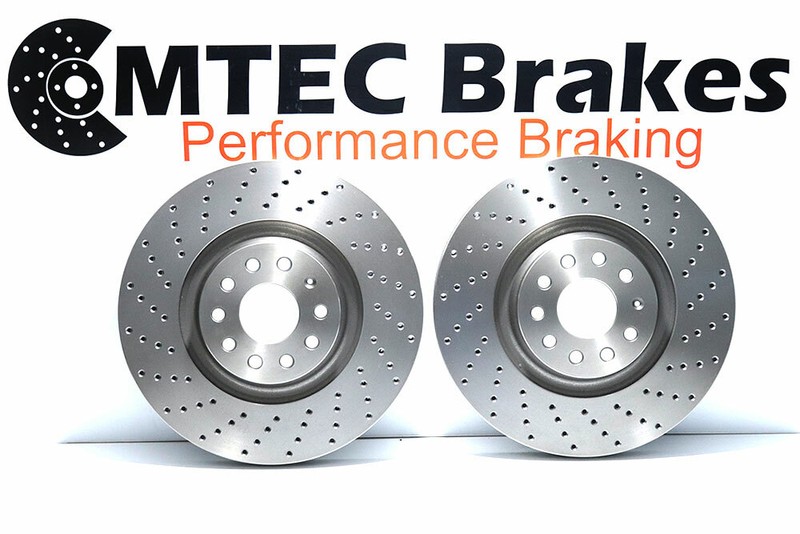Audi Q3 2.0 Quattro 2.0 TFSI 190 230bhp Front Drilled Brake Disc Pads gallery