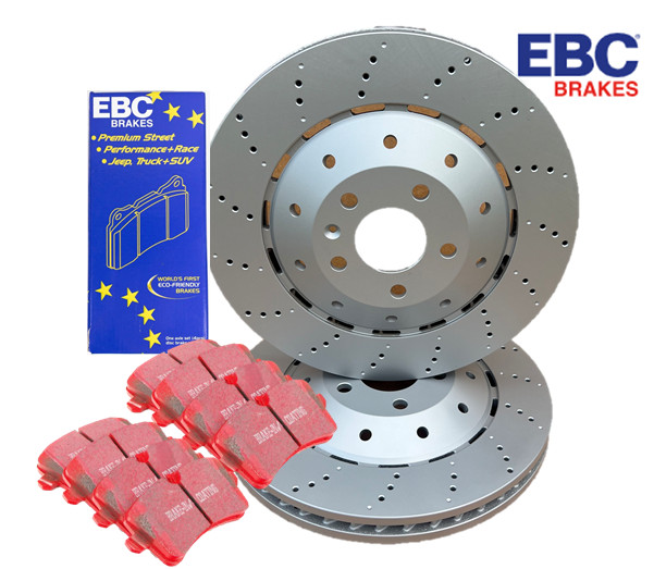 Audi R8 2007-2015 EBC Red Stuff Front Brake Pads & Discs 420615301B 420615301D gallery