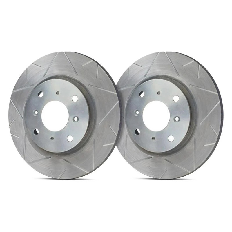 For Volkswagen Jetta 81-95 Peak Slotted 1-Piece Front Brake Rotors gallery