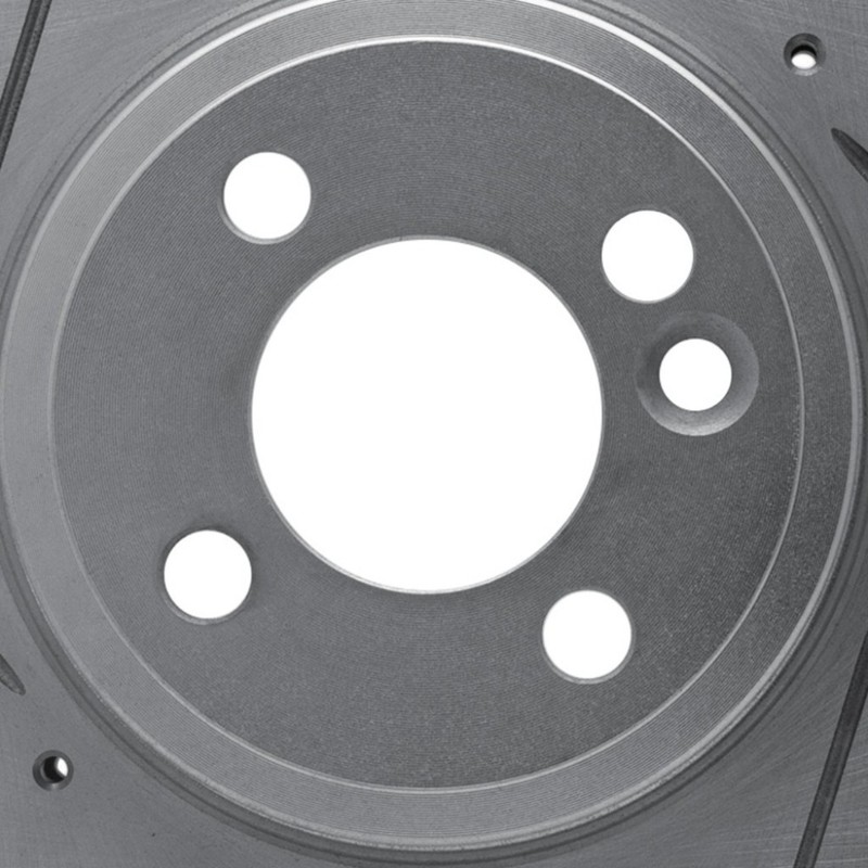 For Mini Cooper 2007-2015 Brake Rotor Front, Driver Side Silver 4 Stud/Lug Hole gallery