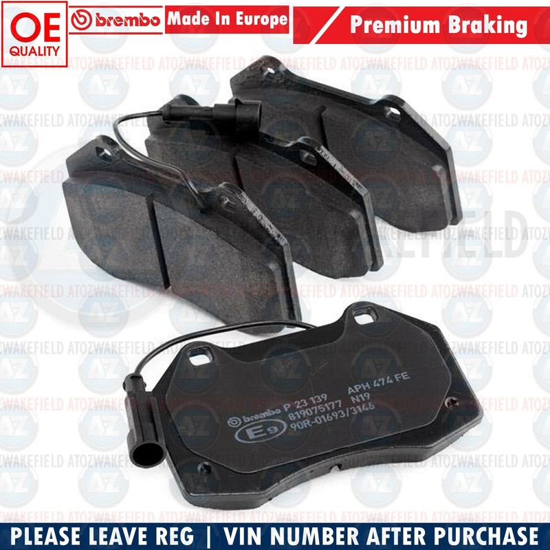FOR ABARTH 500 595 COMPETIZIONE DRILLED FRONT BRAKE DISCS BREMBO PADS 305mm gallery