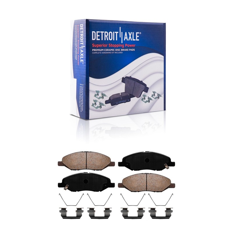 10.24" (260mm) Front Drilled Rotors Brake Pads for 2009-2011 Nissan Versa 1.6L gallery