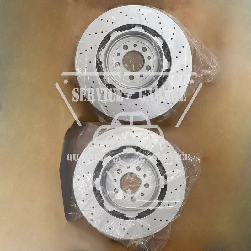 For Alfa Romeo Giulia Stelvio Quadrifoglio 2017-2021 Front Brake Rotors LH & RH gallery