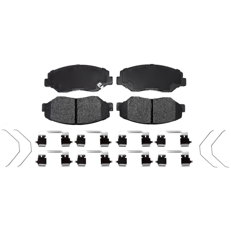 New OE Front & Rear Ceramic Brake Pads Kit For 2011-2016 Honda CR-V, 12 Yr Warr. gallery