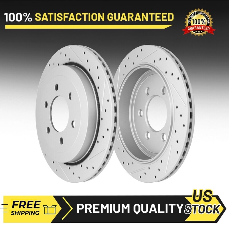 342mm Rear Disc Brake Rotors for 2007 – 2017 Ford Expedition Lincoln Navigator