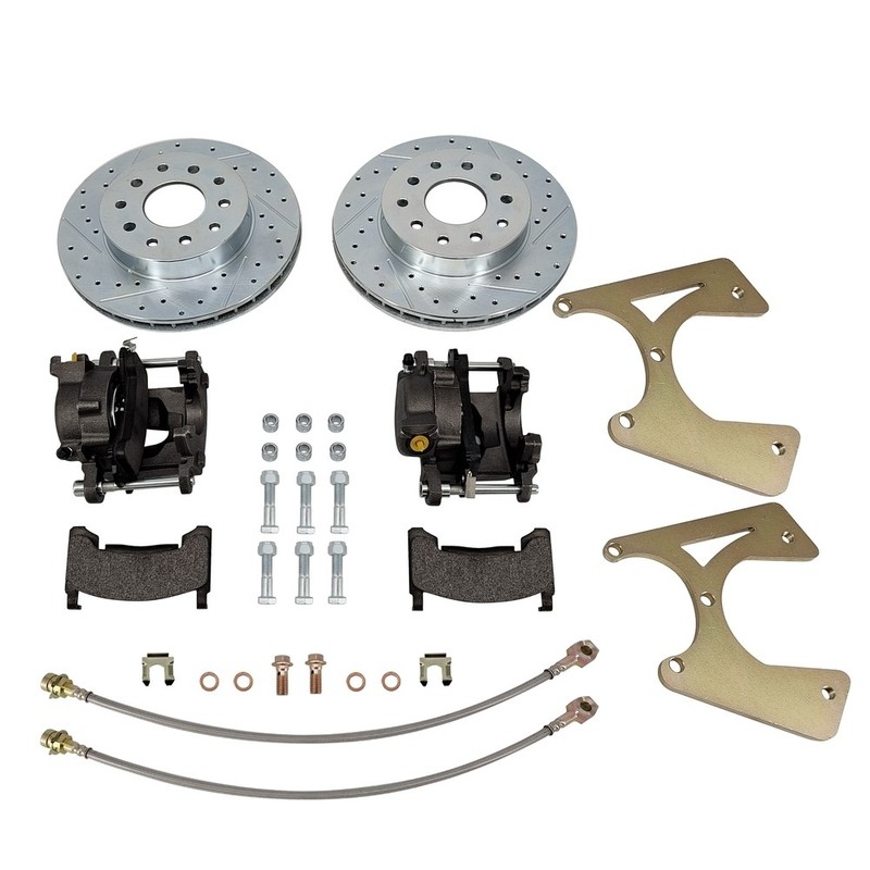 New Speedway Motors Bolt-On Rear Disc Brake Conversion Kit For GM 10 and 12 Bolt gallery