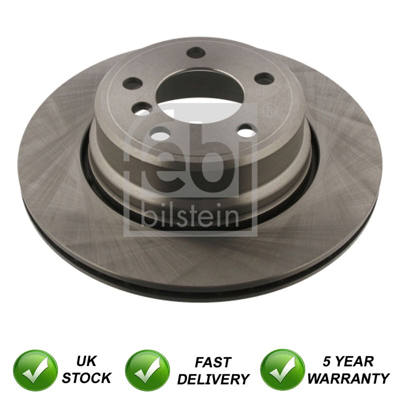 Brake Discs Rear SJR Fits BMW X5 2000-2006 4.4 4.6 4.8 34216756849