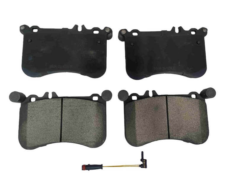 Front Drilled Disc Rotors Ceramic Brake Pads For Mercedes CLA45 AMG 2014-2019 gallery