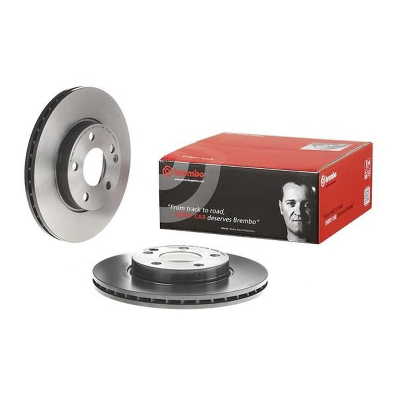 BREMBO Pair UV Coated Brake Discs 09.8680.11
