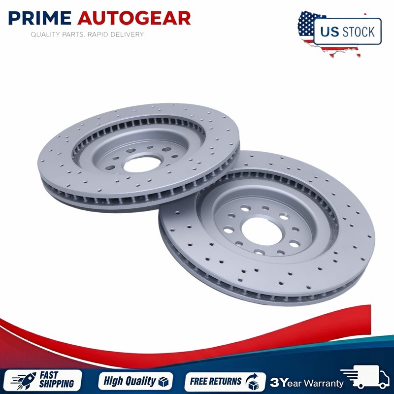 For 2017-2022 Maserati Ghibli Quattroporte Front & Rear Brake Disc Rotors 4PCS gallery