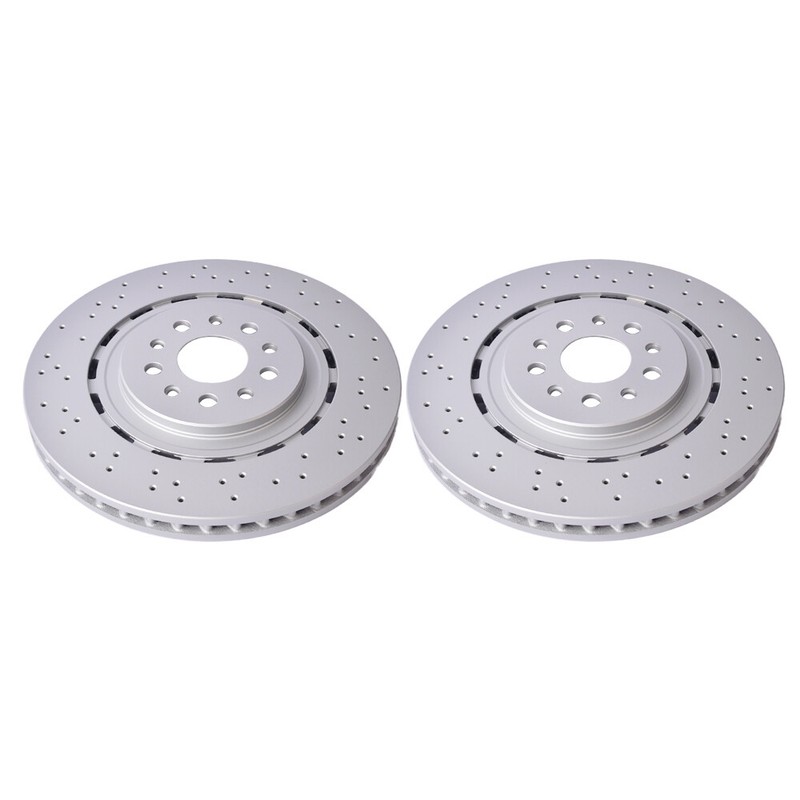 Front Brake Rotors set of 2 670030935 For Maserati Ghibli Quattroporte