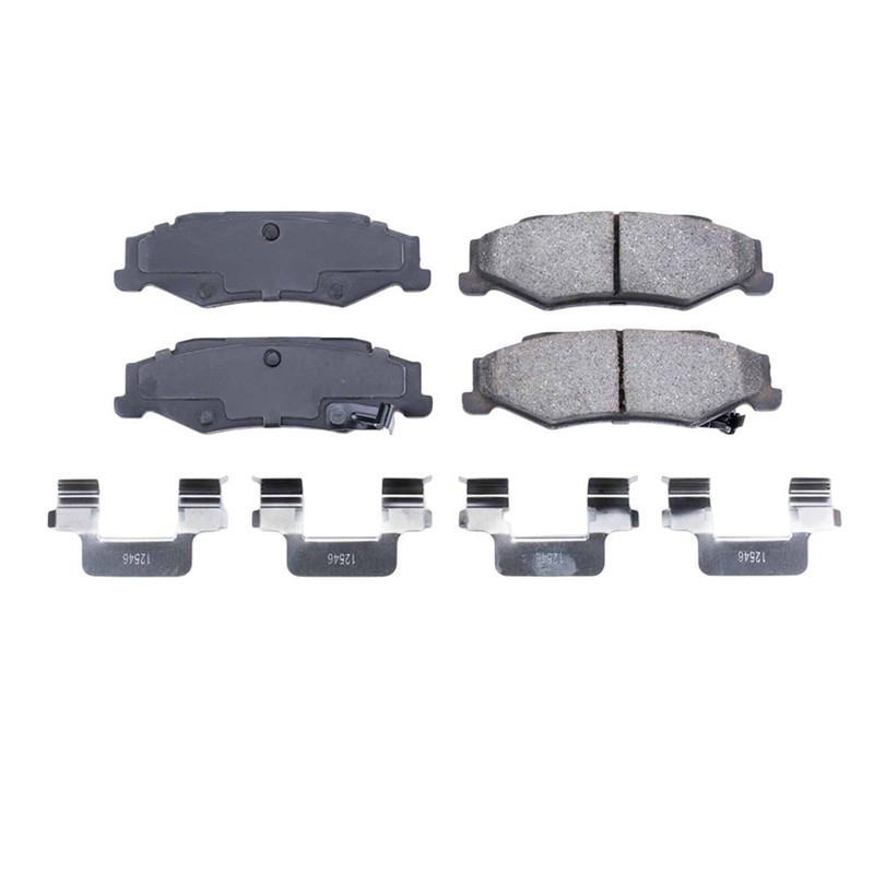 New OE Rear Ceramic Brake Pads Kit For 1997-2013 Chevy Corvette 9 Yr Warranty