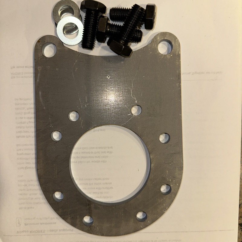 82 92 Camaro Borg Wagner Rear Disc Conversion Brackets BW - Raw Steel gallery