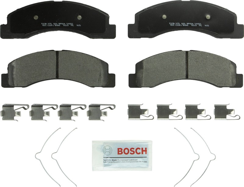 Front Brake Kit 330mm Rotor Bosch Metallic Pad For Ford Lincoln 4WD Base Payload gallery