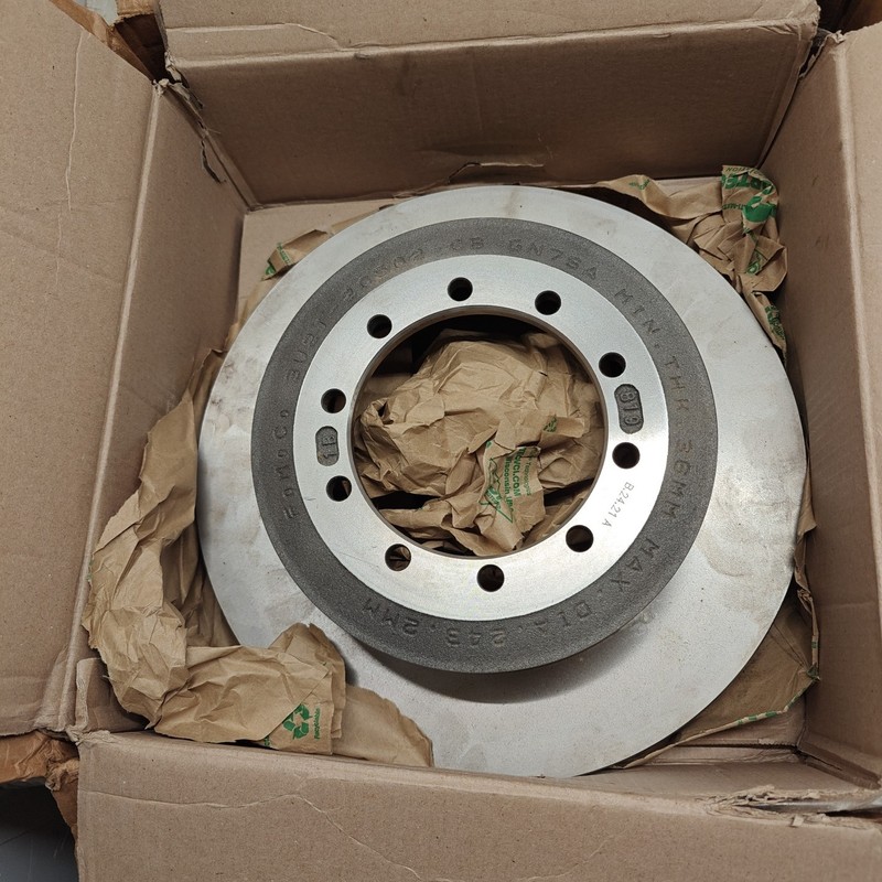 Front Disc Brake Rotor 10 Lug Motorcraft BRR-278 For 1999-2004 Ford F-450, F-550