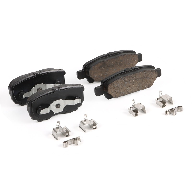 Rear Brake Rotors & Ceramic Brake Pads for 11-14 Chrysler 200 07-17 Jeep Compass gallery