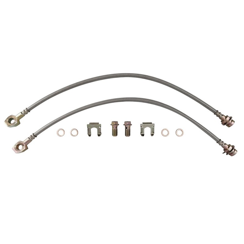 For Mustang II 11 In Front Disc Brake Kit, 5 on 4-3/4 drilled and slotted Rotors gallery