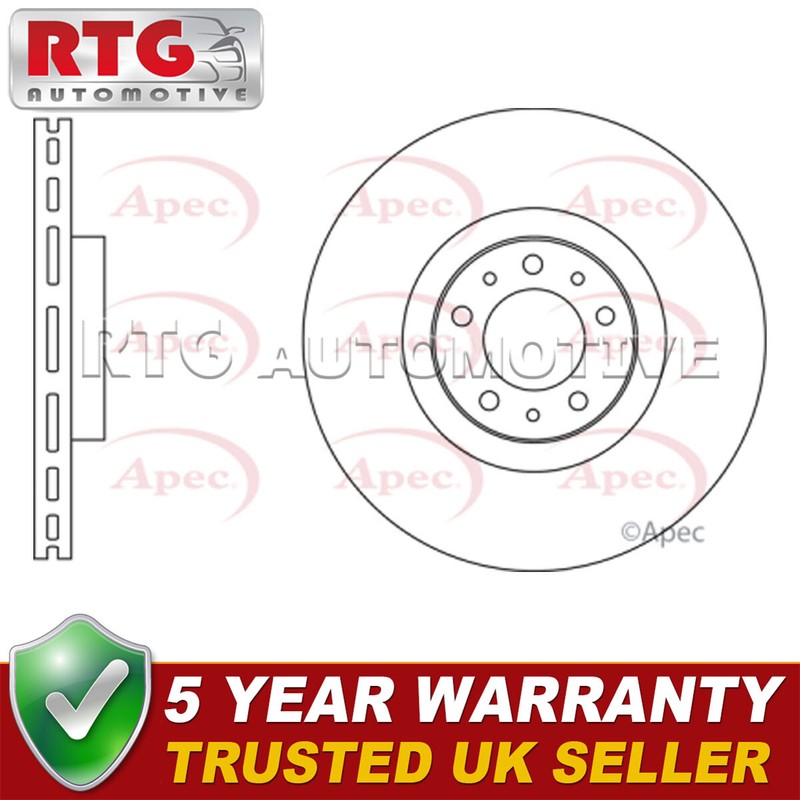 Front Brake Disc Fits Peugeot 308 2014-2021 308 SW 2014-2021 1.6 2.0 HDi