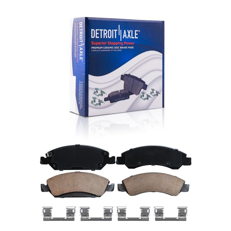 2WD Front Drilled Rotor Brake Pad Wheel Bearing TieRod for Sierra Silverado 1500 gallery