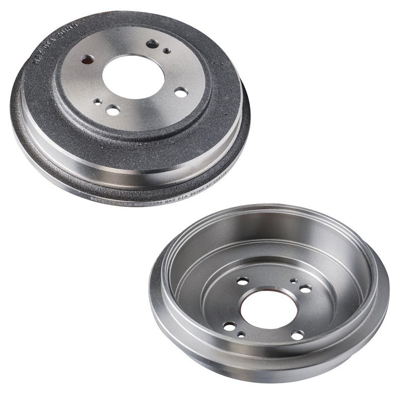 Front Rotors + Rear Drums + Brake Pads & Shoes for 2001 - 2005 Honda Civic 1.7L gallery