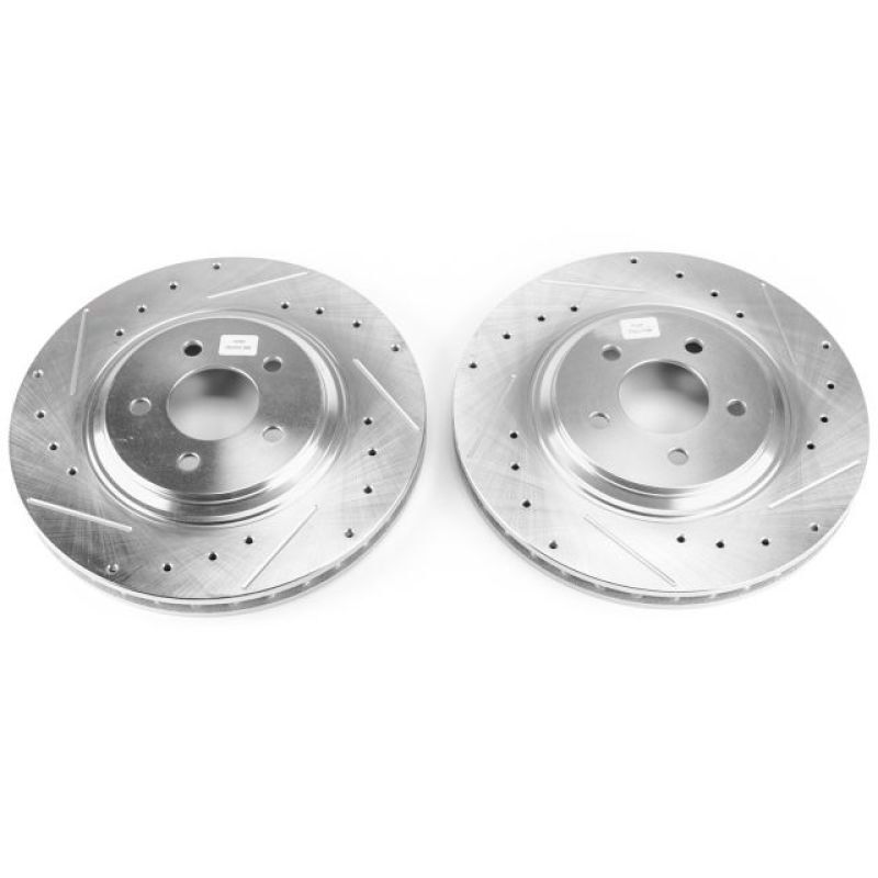 Power Stop For 94-01 Ford Mustang Front Evolution Rotors - Pair