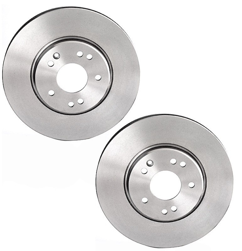 For Mercedes-Benz R129 Pair Set of 2 Front 300mm Vented Disc Brake Rotors Brembo