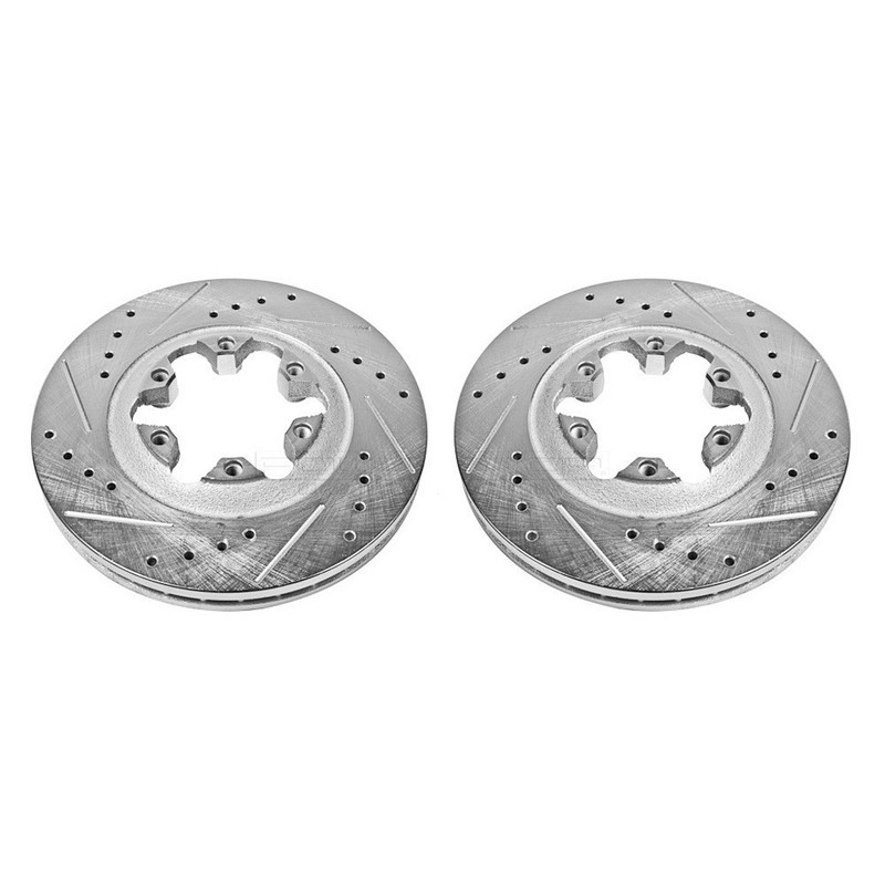 PowerStop AR8653XPR Brake Rotors For Chevy Colorado 2004-2008 Front gallery