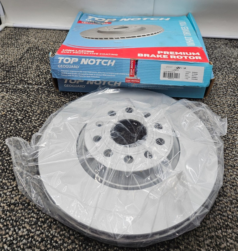 TOP NOTCH TN980383GEO GeoGuard™ Disc Brake Rotor Fits 2005-2025 Volkswagen Jetta