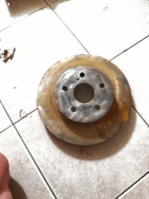2017-2022 Prius Prim ( 1 Front ) Disc Brake Rotor 43512-47060 gallery