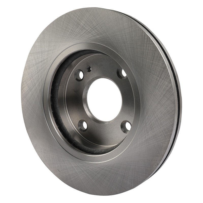 2X Front Brake Solid Vented Rotors Kit For 2011 2012 2013-2019 Ford Fiesta 54176 gallery
