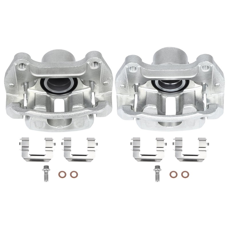 Front Left Right Brake Calipers w/ Bracket 2pcs For 2014-2020 Chevrolet Impala