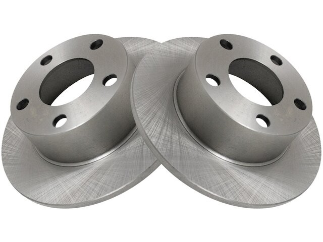 Rear TRQ 2 Piece Brake Rotor Set Brake Rotor Set fits Audi A6 1995-2004 61FWVV