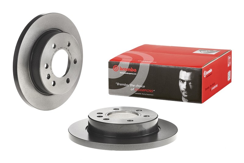 Brembo Rear Left or Right Disc Brake Rotor for MB Sprinter 1500 Sprinter 2500