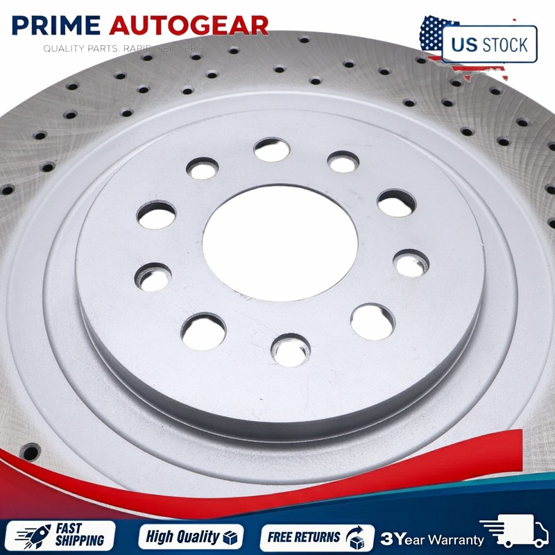 For 2017-2022 Maserati Ghibli Quattroporte Front & Rear Brake Disc Rotors 4PCS gallery