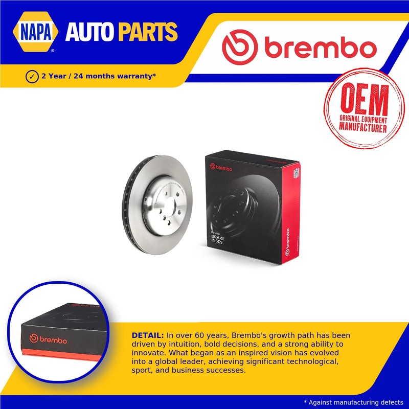 2x Brake Discs Pair Vented fits BMW 430D G22, G23 3.0D Front 2021 on 348mm Set