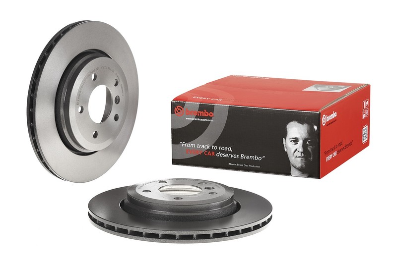 Brembo Rear Coated Vented Disc Brake Rotor 320mm For BMW E46 330Ci 330i 330xi
