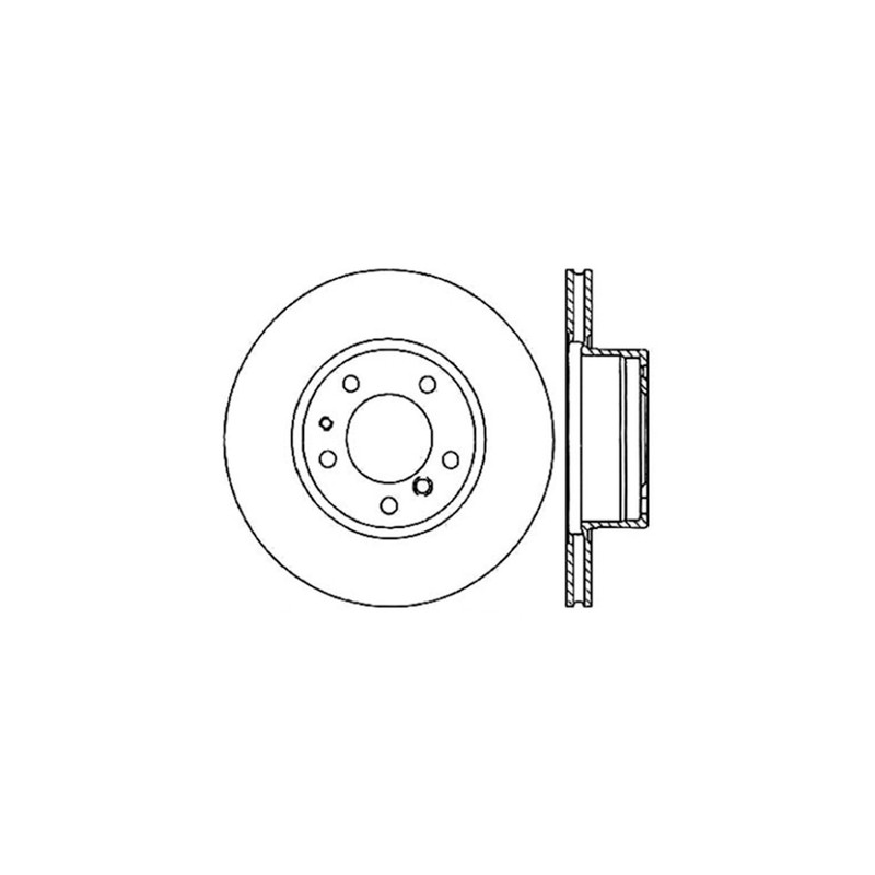 Centric Parts 121.34024 Disc Brake Rotor For 89-95 BMW 525i 525iT 530i 535i gallery