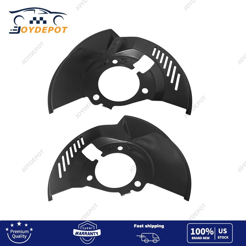 For Chevrolet S10 Blazer GMC Jimmy Rear Brake Dust Shields 15704499 15704500