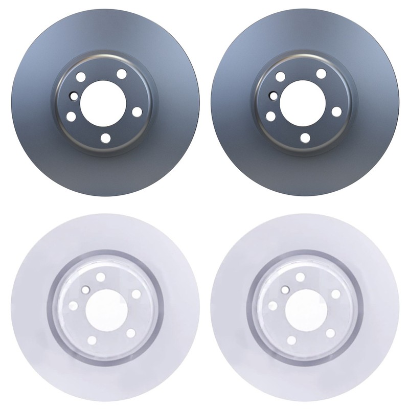 Hella Front 340mm Rear 345mm Brake Rotors Kit For F22 228i F23 M235i xDrive