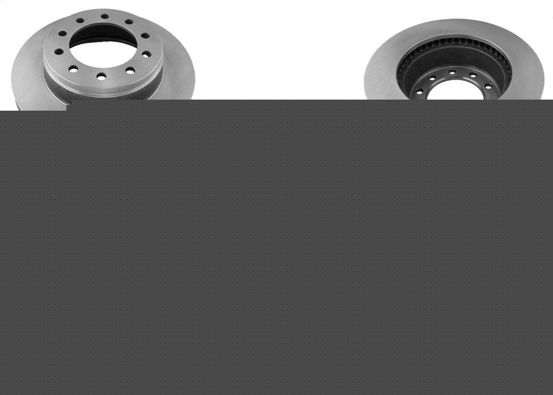 GEO Coated Front Brake Rotors & Brake PadsFor Ford F450 Super Duty 2005-2016
