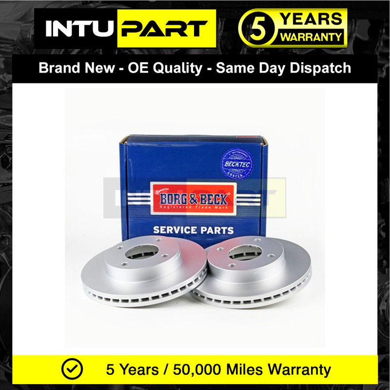 Fits Nissan NV200 2010- 1.5 dCi 1.6 IntuPart Front 1x Brake Disc 40206JX00A gallery