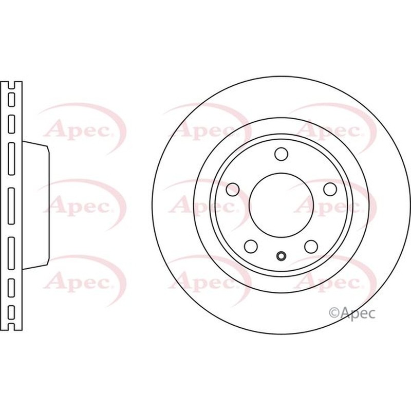 Apec Front Brake Disc DSK3048 – OE High Quality Precision Engineered Part