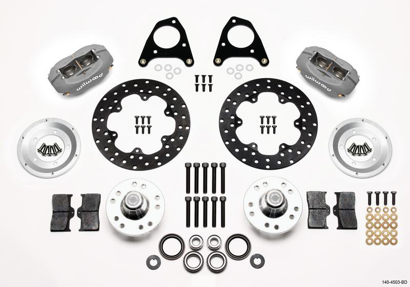 Wilwood Brakes Disc Brake Caliper / Rotor / Pad Kit | 140-4503-BD