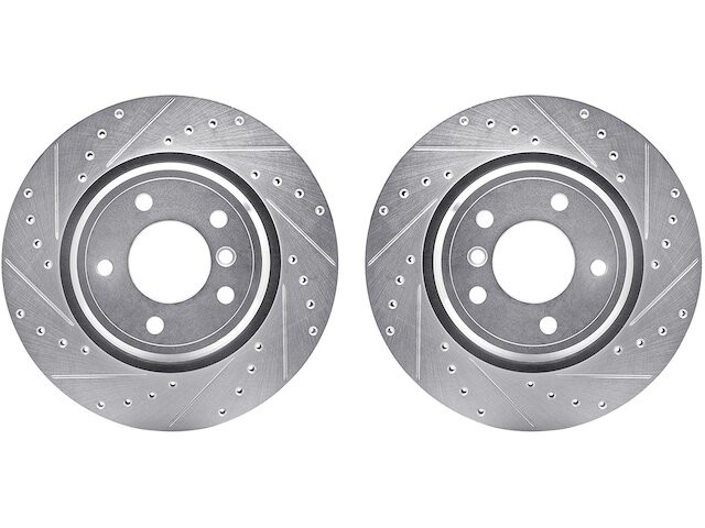 For 2000-2003 BMW Z8 Brake Rotor Set Rear Dynamic Friction 12767BHYM 2001 2002