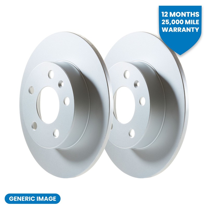 Rear Brake Discs Braking Kit Fits Alfa Romeo 164 Delta Thema Lancia Delta Thema