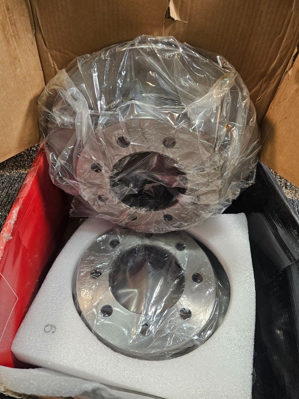 (QTY 2) A-Premium Solid Disc Brake Rotor BRR53012-C N102228084 gallery